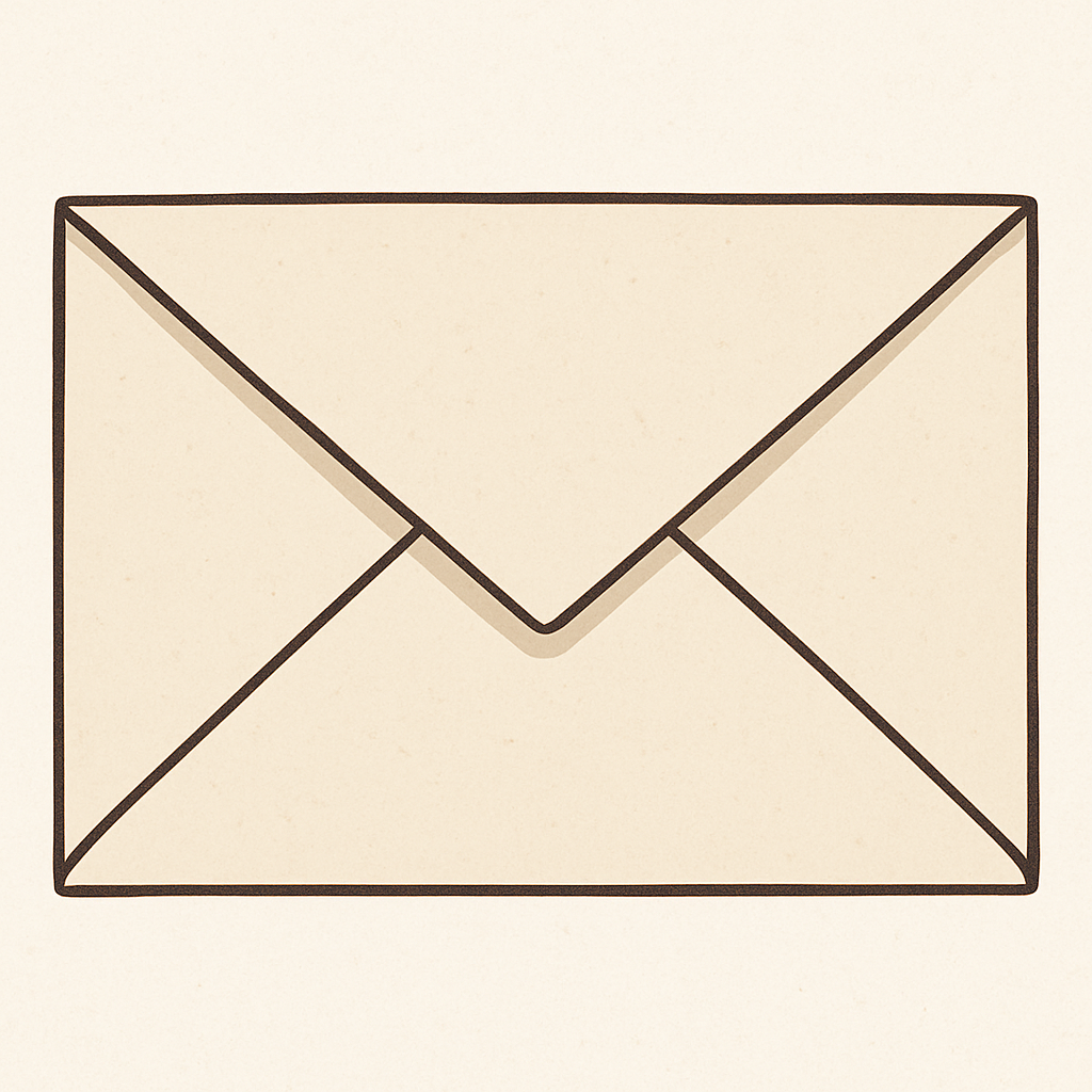 Briefumschlag geschlossen